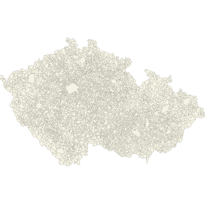 Mapa dobytých obcí